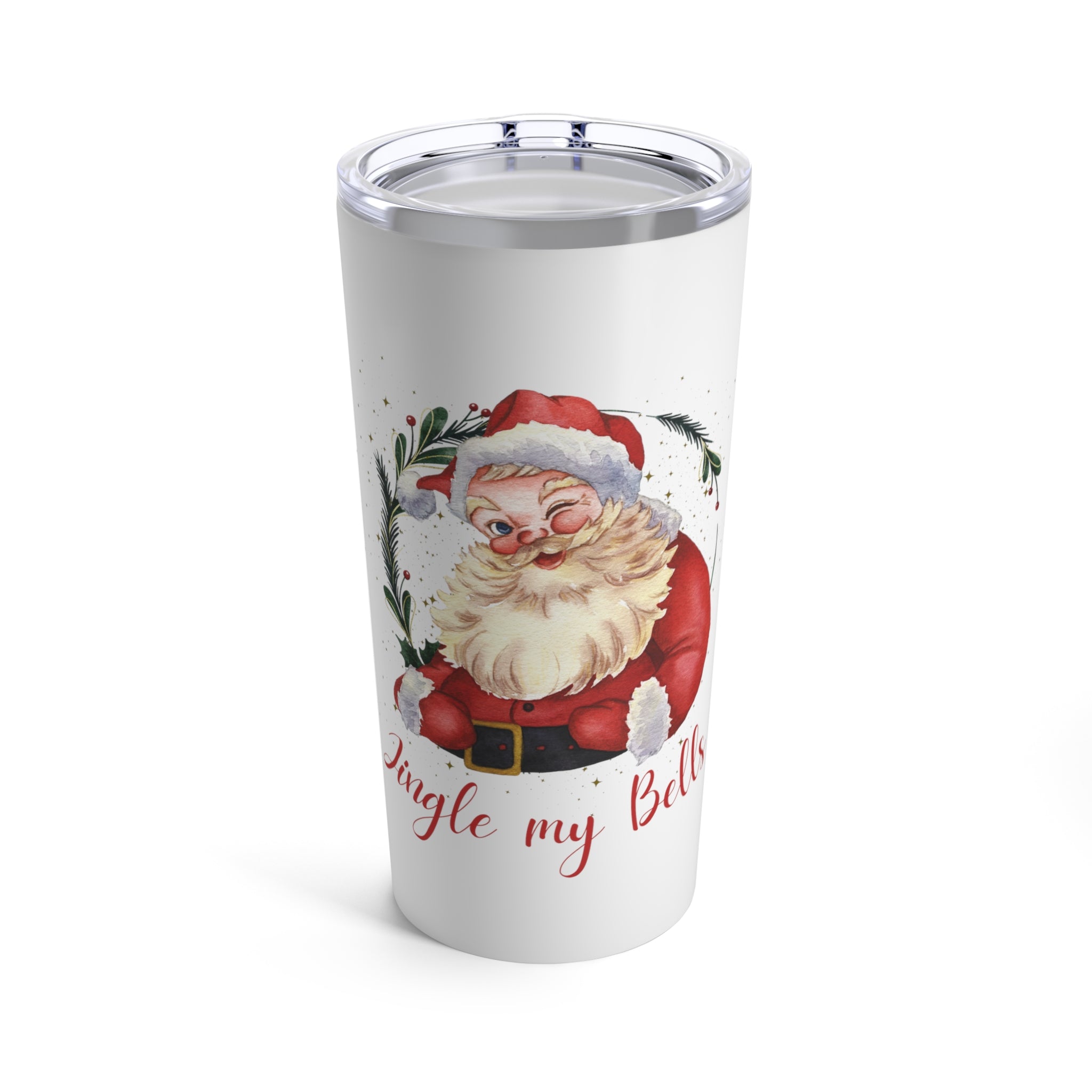 Santa Tumbler - MrsClutterWorth