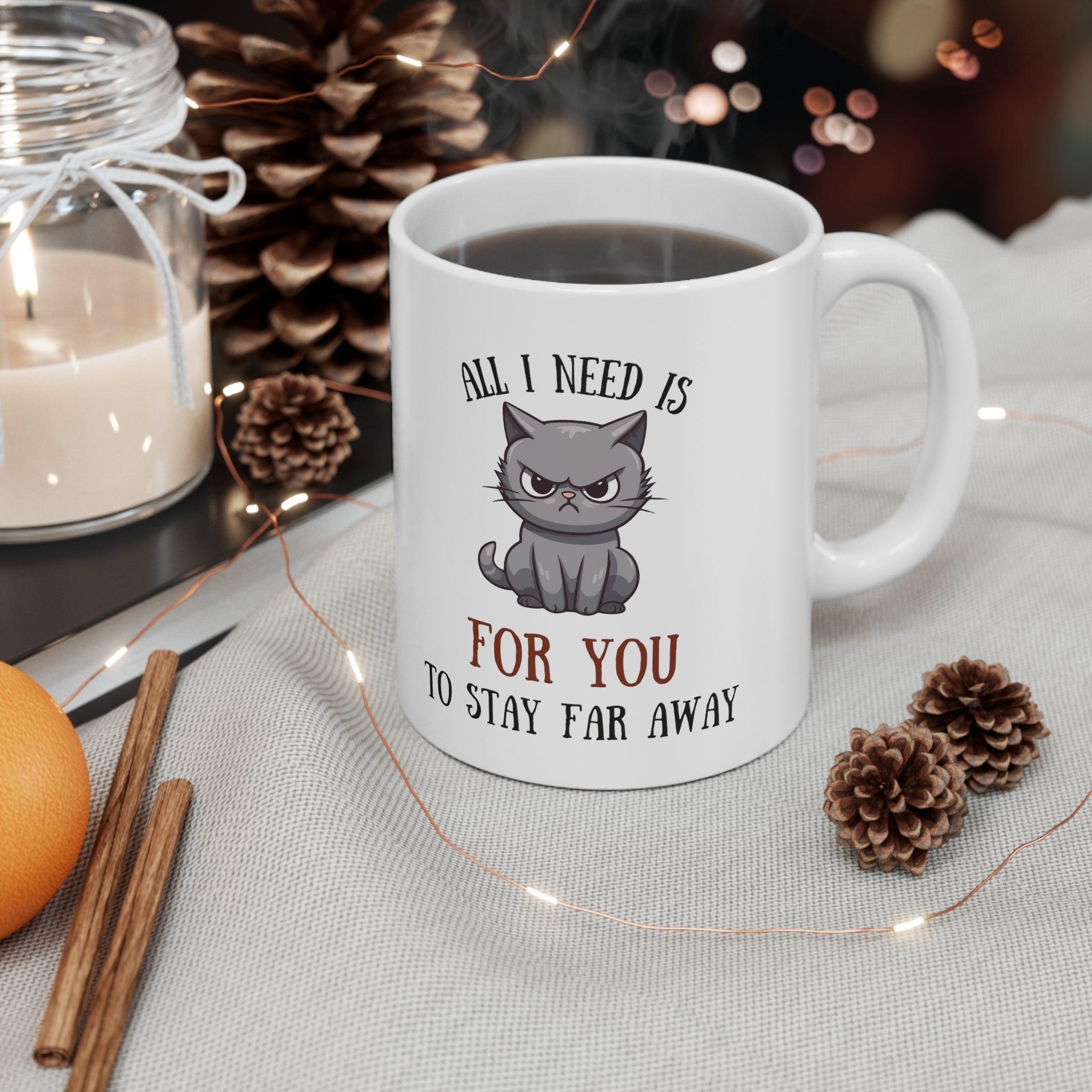 Grumpy Cat Mug - MrsClutterWorth