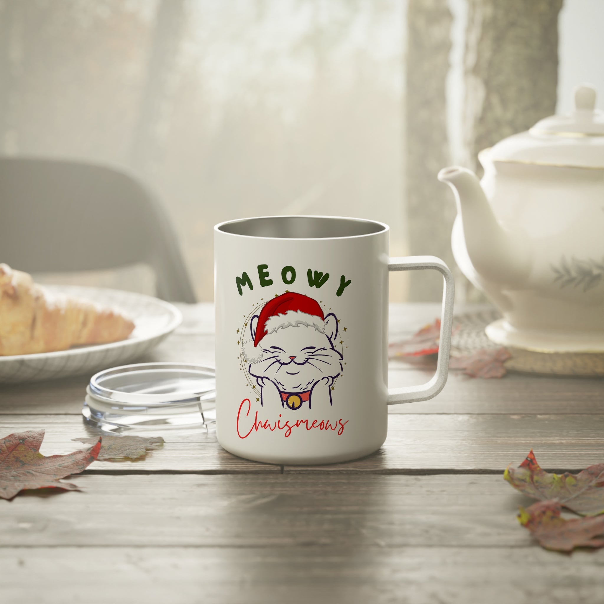 Chrismeows Insulated Mug - MrsClutterWorth