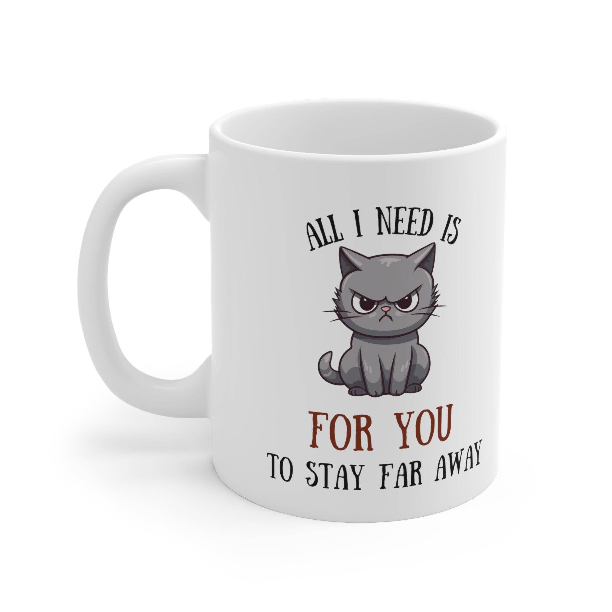 Grumpy Cat Mug - MrsClutterWorth