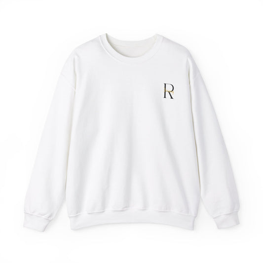 Monogrammed Love: Unisex Crewneck Sweatshirt - MrsClutterWorth