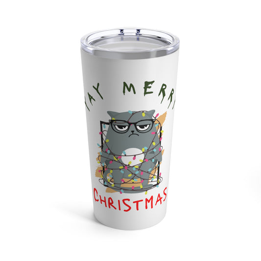 Grumpy Catmas Tumbler - MrsClutterWorth