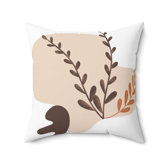 Earthy Wanderlust Abstract Pillow - MrsClutterWorth