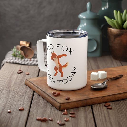 No Fox Insulated Mug - MrsClutterWorth