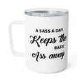 Load image into Gallery viewer, Sassy Insulated Mug - MrsClutterWorth
