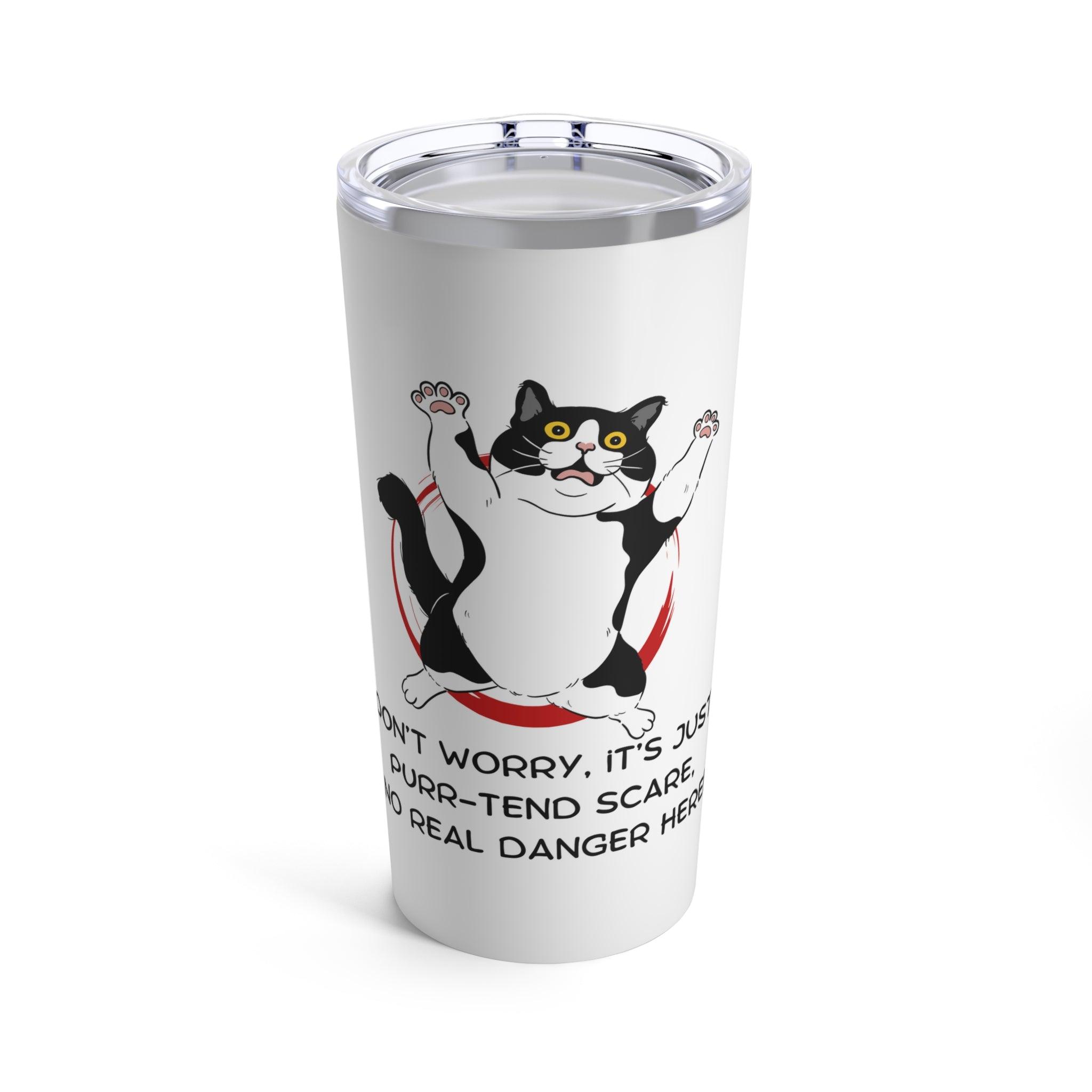 Scaredy Cat Tumbler - MrsClutterWorth