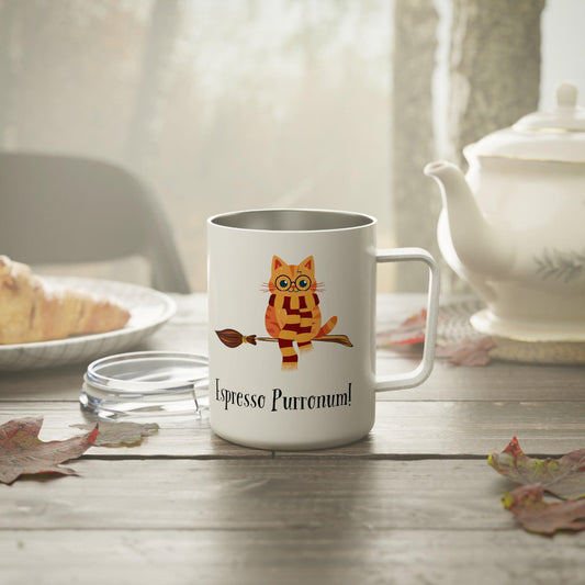 Espresso Purronum Insulated Mug - MrsClutterWorth