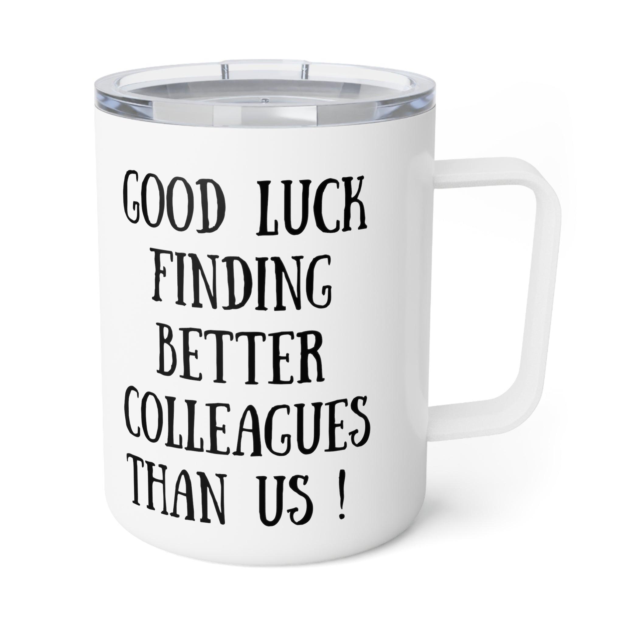 Colleague Farewell Insulated Mug - MrsClutterWorth