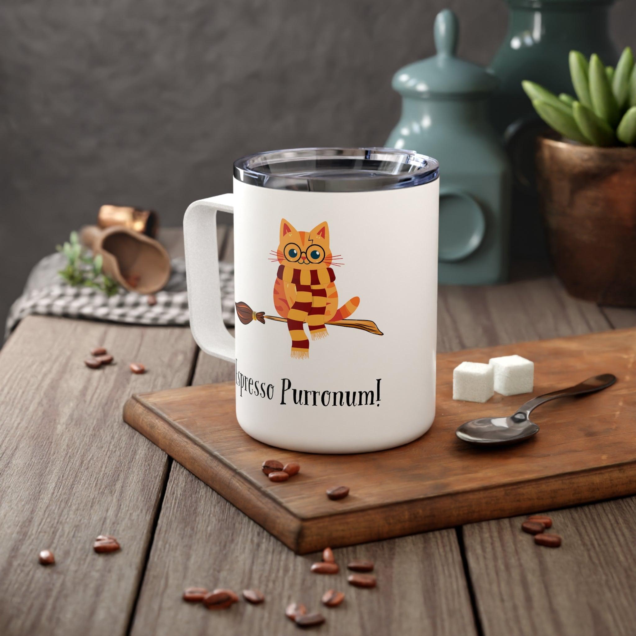 Espresso Purronum Insulated Mug - MrsClutterWorth