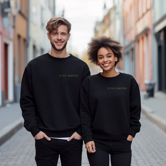 Our Love Story: Unisex Crewneck Sweatshirt