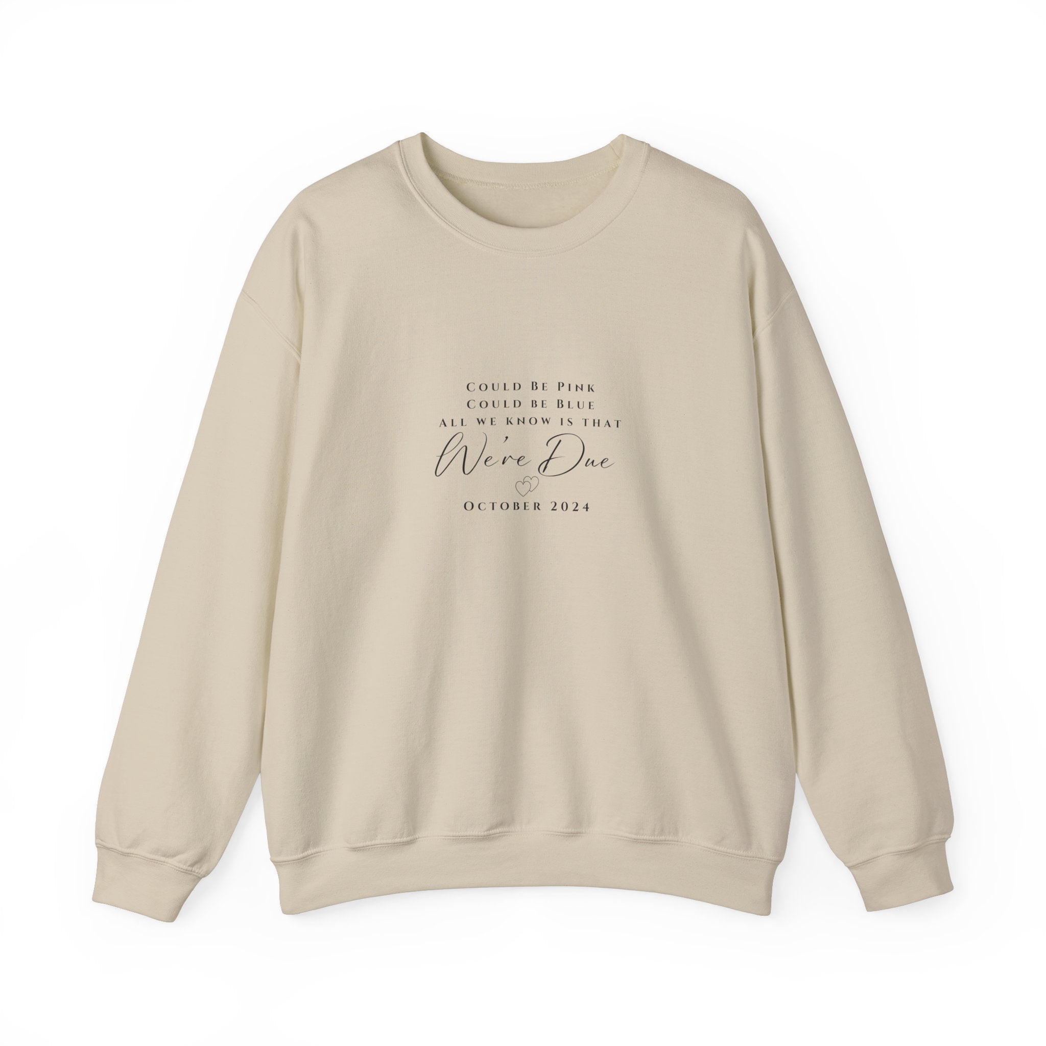 Bundle of Joy Pregnancy Reveal Unisex Crewneck Sweatshirt - MrsClutterWorth