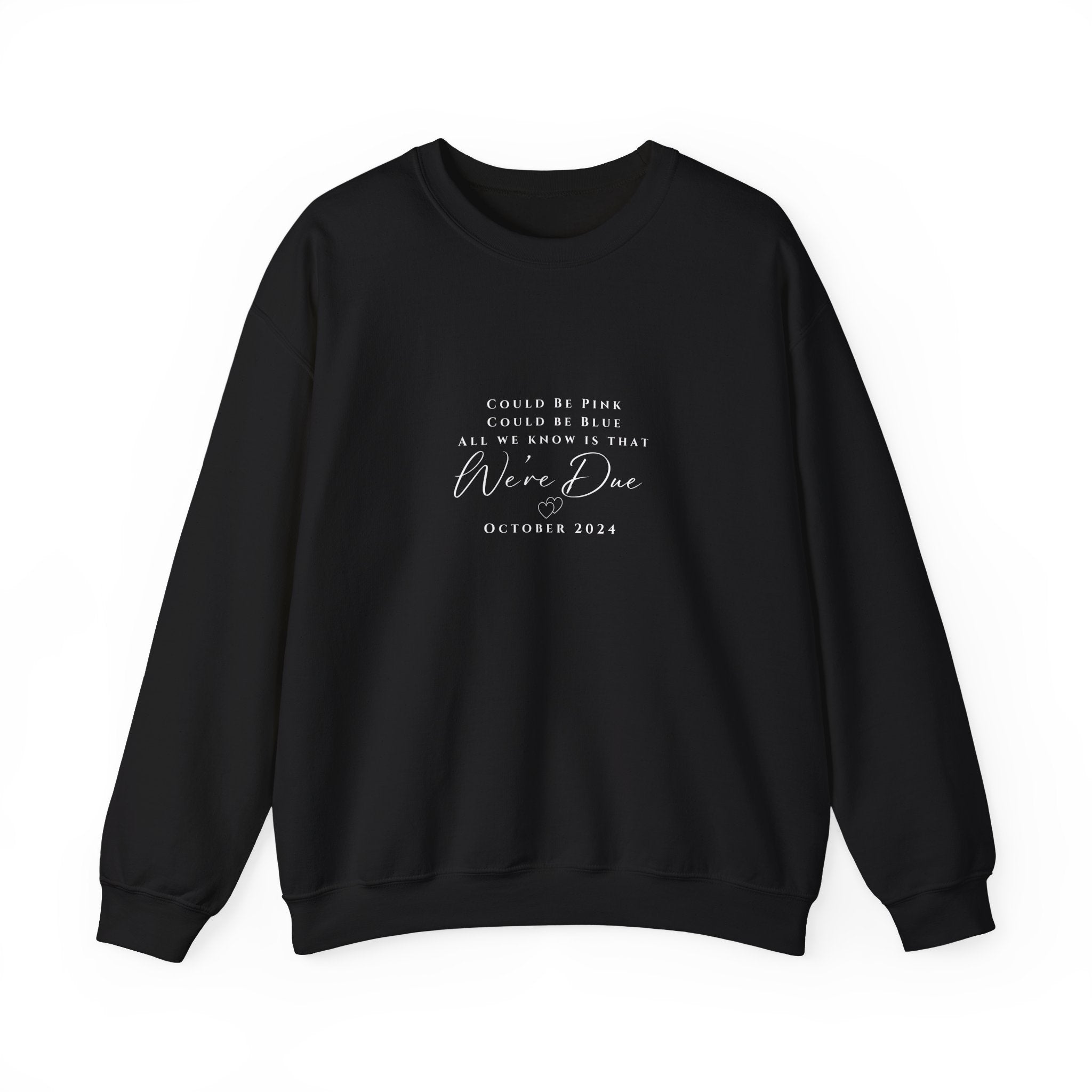 Bundle of Joy Pregnancy Reveal Unisex Crewneck Sweatshirt - MrsClutterWorth