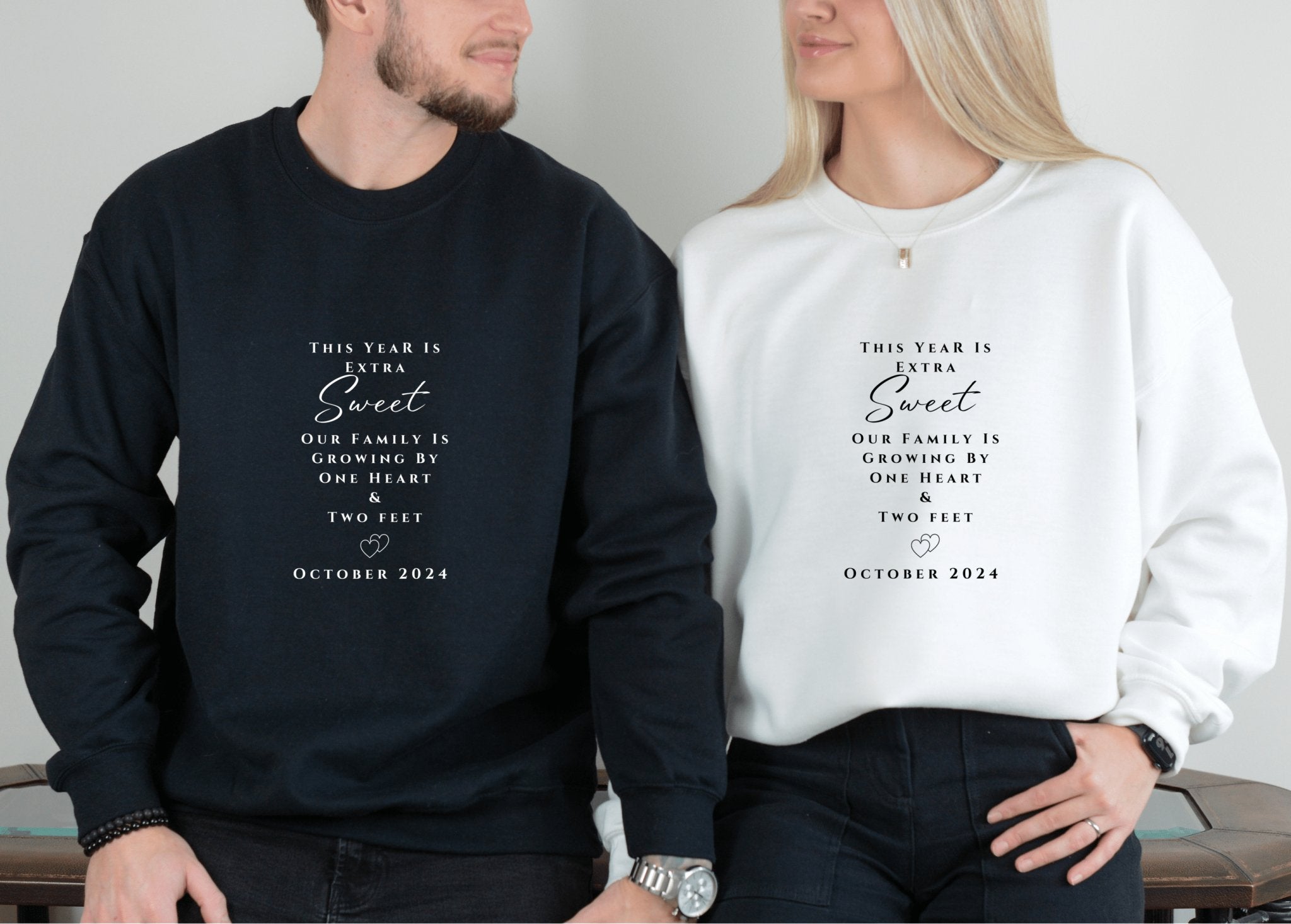 Baby on Board Reveal Unisex Crewneck Sweatshirt - MrsClutterWorth