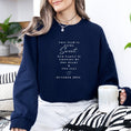 Load image into Gallery viewer, Baby on Board Reveal Unisex Crewneck Sweatshirt - MrsClutterWorth
