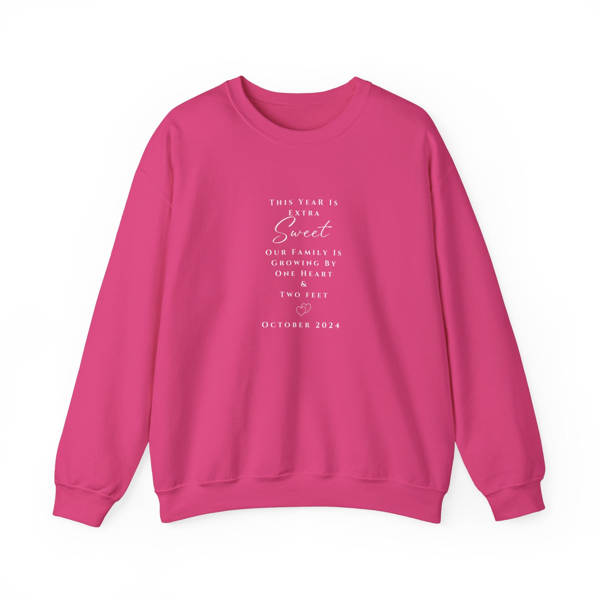 Baby on Board Reveal Unisex Crewneck Sweatshirt - MrsClutterWorth