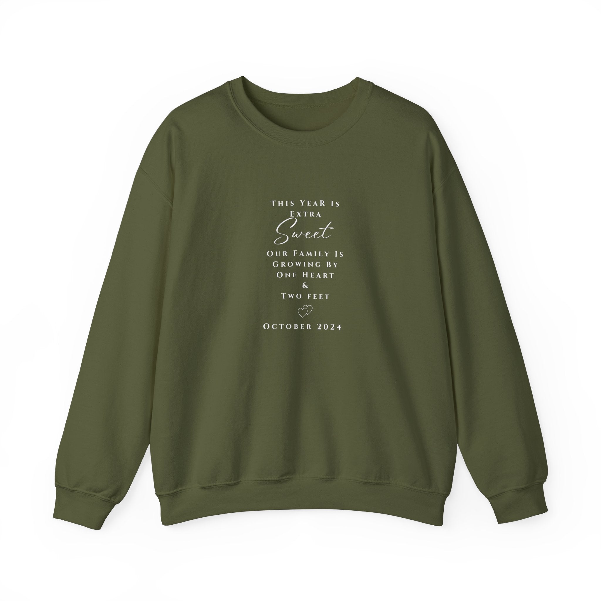 Baby on Board Reveal Unisex Crewneck Sweatshirt - MrsClutterWorth