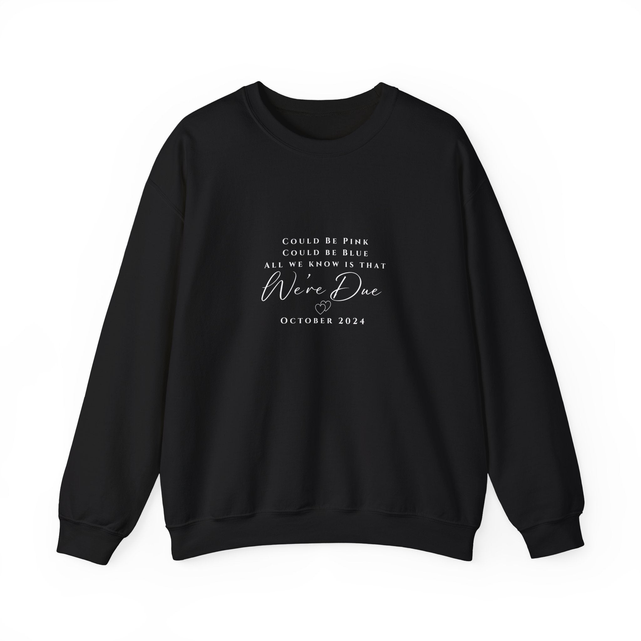 Bundle of Joy Pregnancy Reveal Unisex Crewneck Sweatshirt - MrsClutterWorth