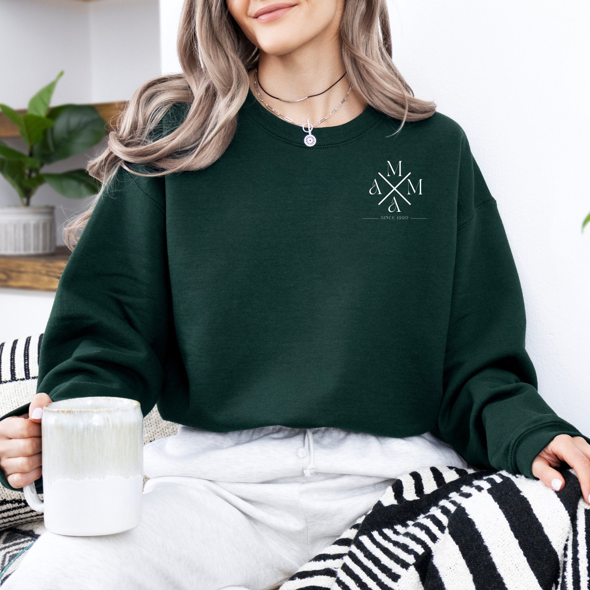 Heartfelt Mother's Crewneck Sweatshirt - MrsClutterWorth